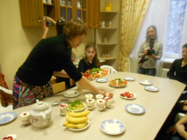 Кулинарный мастер-класс в школе-интернате г. Балашиха