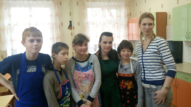 На учебной кухне Солнечного круга