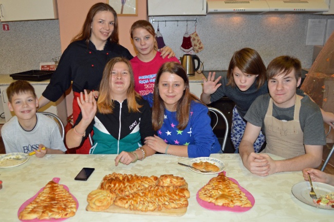 Ёлочка из теста